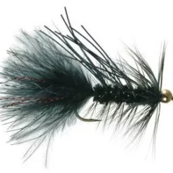 Umpqua G.B. Crystal Bugger Rubberleg Black #8