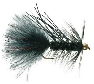Umpqua G.B. Crystal Bugger Rubberleg Black #8 3 Umpqua G.B. Crystal Bugger Rubberleg Black #8