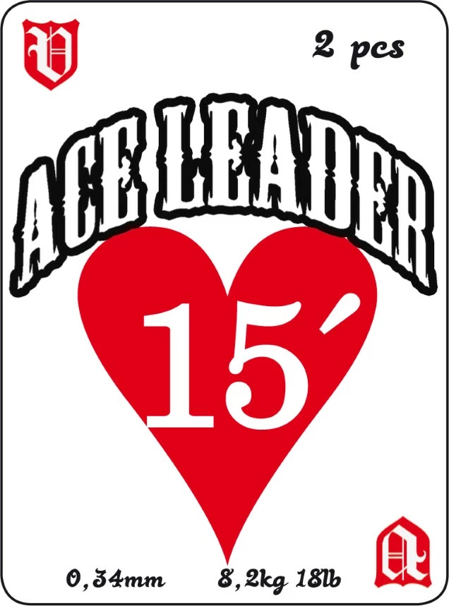 Vision ACE Tapered Leader 15ft – 2 Pieces 3 Vision ACE Tapered Leader 15ft – 2 Pieces