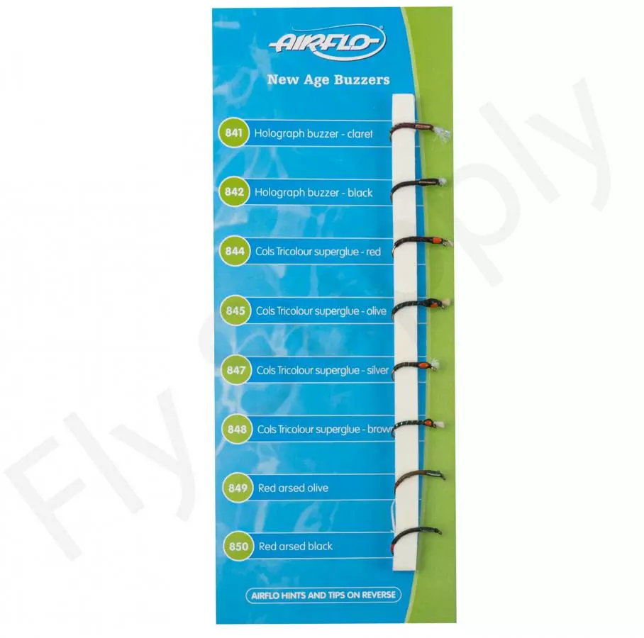 Airflo New Age Buzzers Collection 8pc 3 Airflo New Age Buzzers Collection 8pc