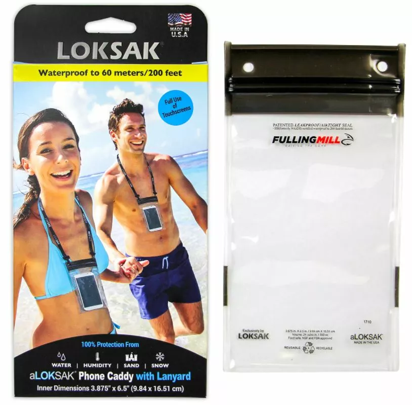 All Weather Loksak Phone Caddy With Lanyard 3 All Weather Loksak Phone Caddy With Lanyard