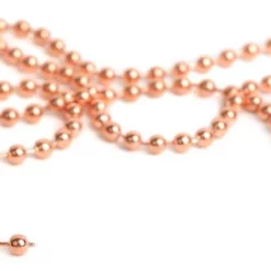 Bauer Bead Chain Eyes Medium 4mm -Rod Tubes Verkoopwinkel Bauer Bead Chain Eyes Medium 4mm CB11 XXX copper