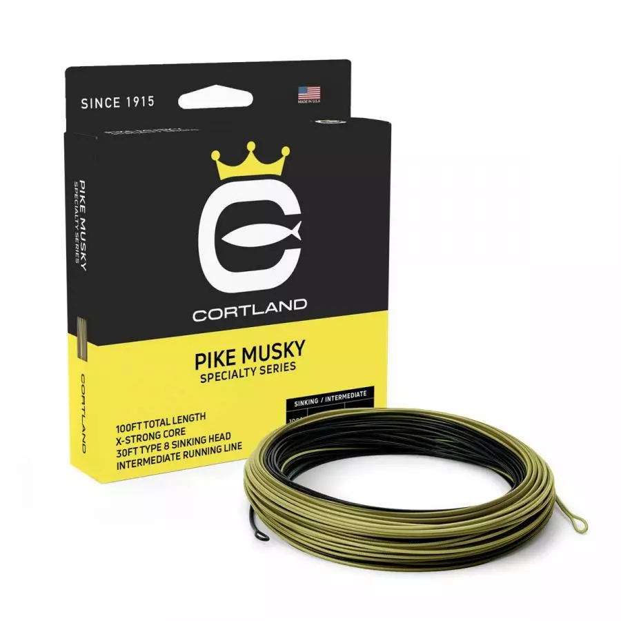 Cortland Pike Musky Intermediate Sink8 Fly Line 3 Cortland Pike Musky Intermediate Sink8 Fly Line