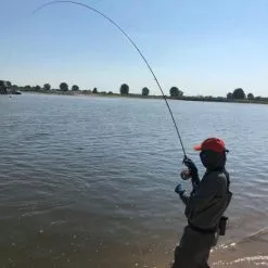 Wiggle Tail Fluo Orange Trout & Perch Streamer #8 -Rod Tubes Verkoopwinkel Daniel20Snoekbaars20120Medium