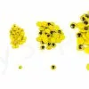 Doll Eyes Black/Yellow 2 Doll Eyes Black/Yellow -Rod Tubes Verkoopwinkel Doll Eyes BlackYellow 38 308XX 38 308xx