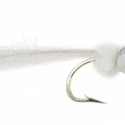Double Barrel Baitfish Popper XL White