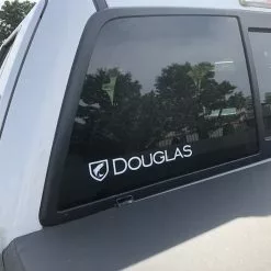 Douglas Logo Decal Sticker