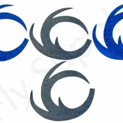 Dragon Tails XL 4pc Original Pacchiarini’s -Rod Tubes Verkoopwinkel Dragon Tails XL 4pc Original Pacchiarinis FSTYING DTXL X blue black dt