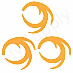 Dragon Tails XXL 3pc Original Pacchiarini’s -Rod Tubes Verkoopwinkel Dragon Tails XXL 3pc Original Pacchiarinis FSTYING DTXXL X fluo orange