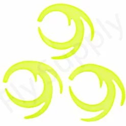 Dragon Tails XXL 3pc Original Pacchiarini’s -Rod Tubes Verkoopwinkel Dragon Tails XXL 3pc Original Pacchiarinis FSTYING DTXXL X fluo yellow