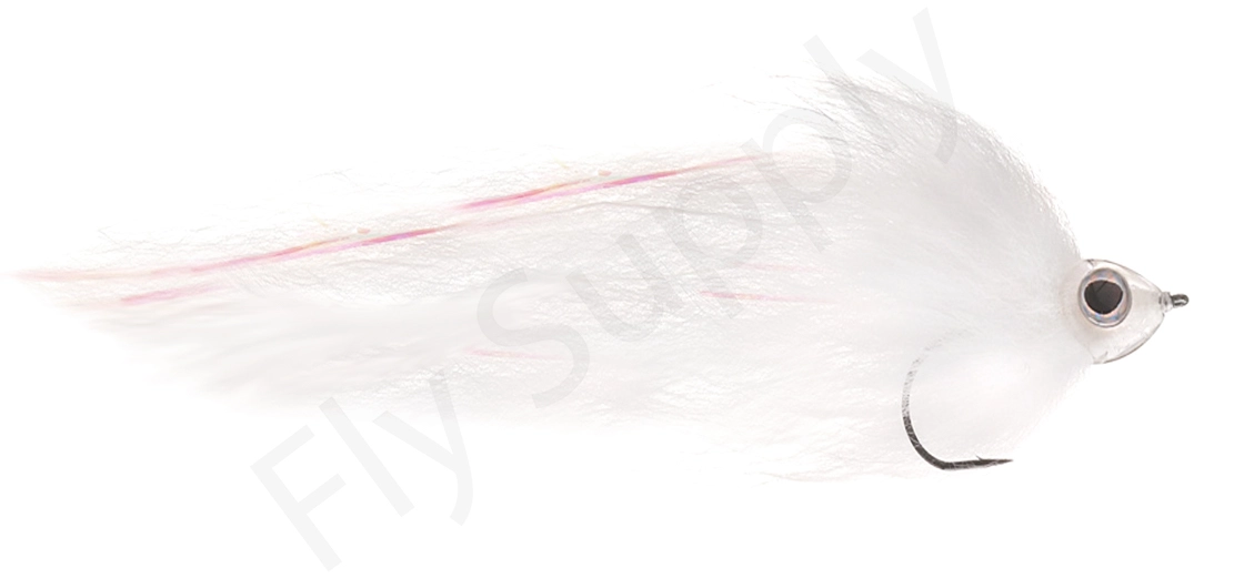 Elbi Signature Pike Streamer #1 White 3 Elbi Signature Pike Streamer #1 White