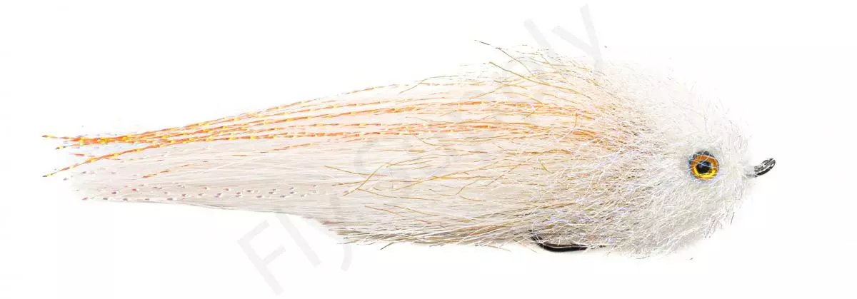 Euro Flies Crafty Sculpin White/Tan #6 3 Euro Flies Crafty Sculpin White/Tan #6