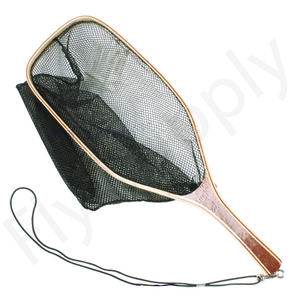 Euro Flies Deluxe Wooden Landing Net 4 Euro Flies Deluxe Wooden Landing Net - Afbeelding 2
