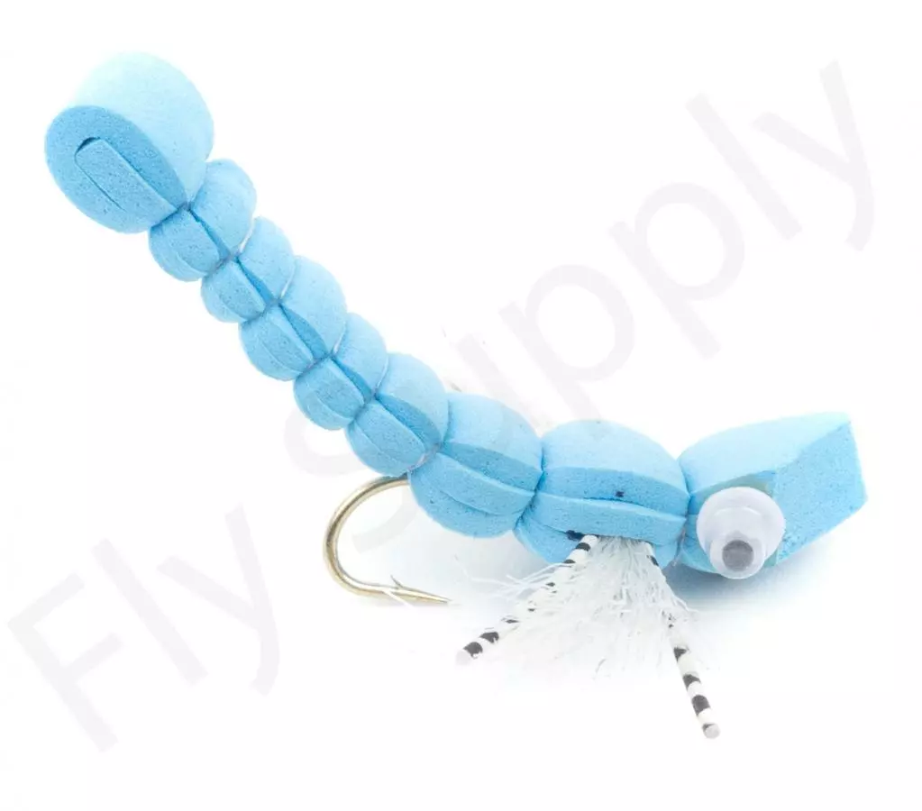 Euro Flies Dragon Fly Blue #10 3 Euro Flies Dragon Fly Blue #10