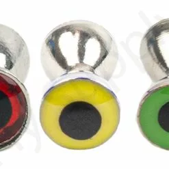 Euro Flies Heavyweight Brass Dumbbell Eyes 10pc