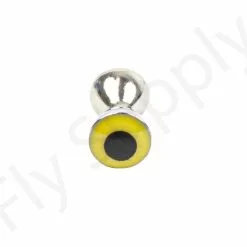 Euro Flies Heavyweight Brass Dumbbell Eyes 10pc -Rod Tubes Verkoopwinkel Euro Flies Heavyweight Brass Dumbbell Eyes 10pc EF BRASSDUMBEYE XXX heavyweight dumbbell eyes 10pc yel 1