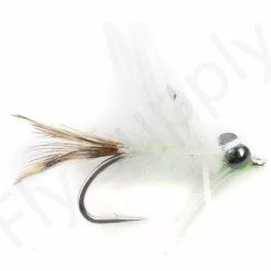 Euro Flies Merkin Crab White #4