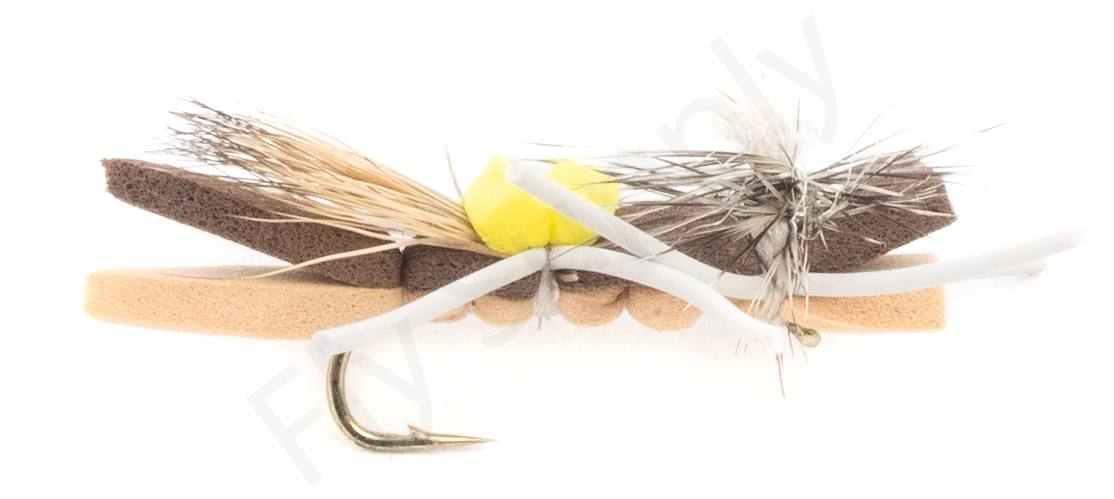 Euro Flies Parachute Chernobyl Ant #12 3 Euro Flies Parachute Chernobyl Ant #12