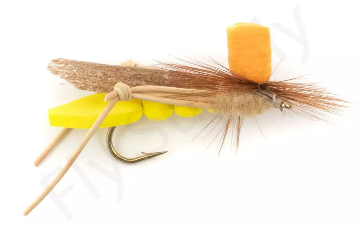 Euro Flies Parachute Hopper Foam #12 3 Euro Flies Parachute Hopper Foam #12