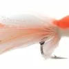 Euro Flies Premium Popper Orange/White #2 -Rod Tubes Verkoopwinkel Euro Flies Premium Popper OrangeWhite 2 EF POPORANWHITE 2 premium popper orange white