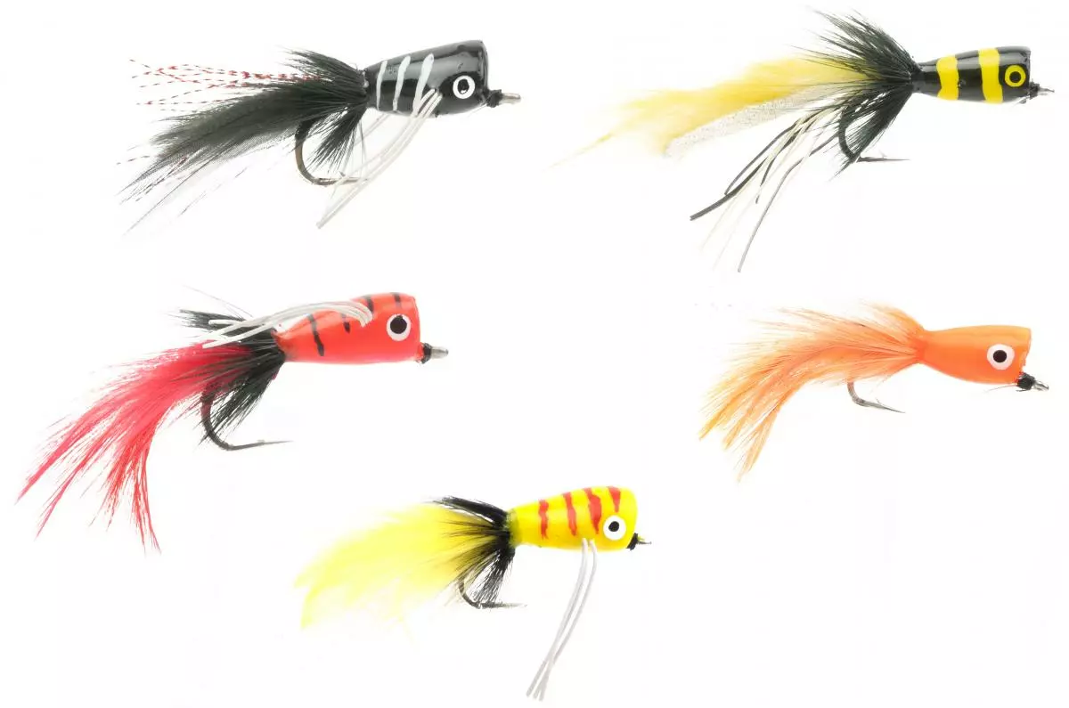 Euro Flies Premium Popper Set 5pc 3 Euro Flies Premium Popper Set 5pc