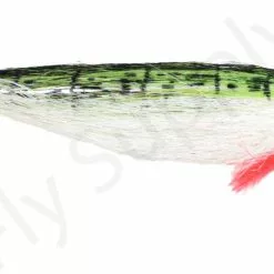 Euro Flies Saltwater Streamer Chartreuse/White #2