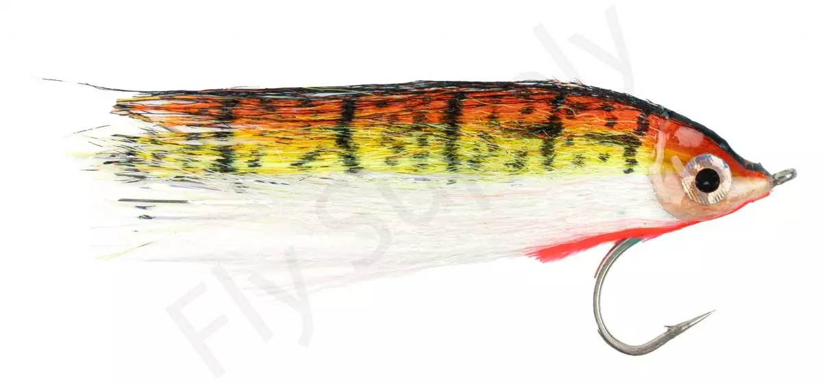 Euro Flies Saltwater Streamer Firetiger #2/0 3 Euro Flies Saltwater Streamer Firetiger #2/0
