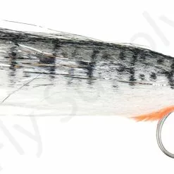 Euro Flies Saltwater Streamer Grey/White #2