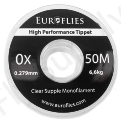 Euro Flies Supple Co-Polymer Tippet Spool 50mtr 13 Euro Flies Supple Co-Polymer Tippet Spool 50mtr -Rod Tubes Verkoopwinkel Euro Flies Supple Co Polymer Tippet Spool 50mtr EF SUP50TIPPET XX 0x