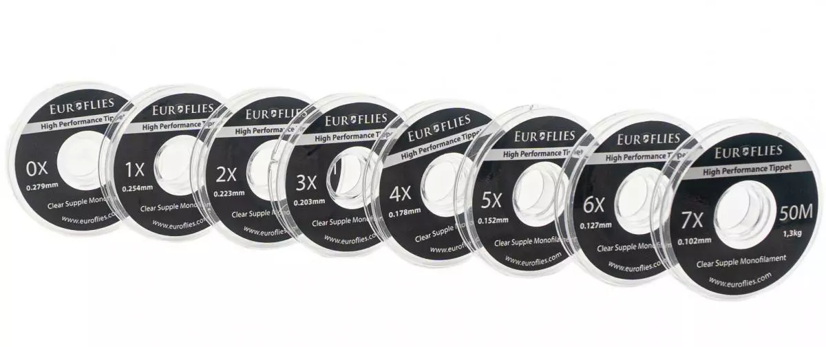 Euro Flies Supple Co-Polymer Tippet Spool 50mtr 4 Euro Flies Supple Co-Polymer Tippet Spool 50mtr - Afbeelding 2