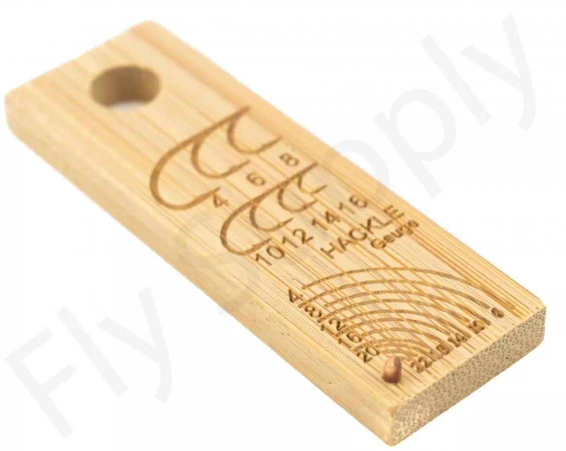 Euro Flies Wooden Hackle Gauge 4 Euro Flies Wooden Hackle Gauge - Afbeelding 2