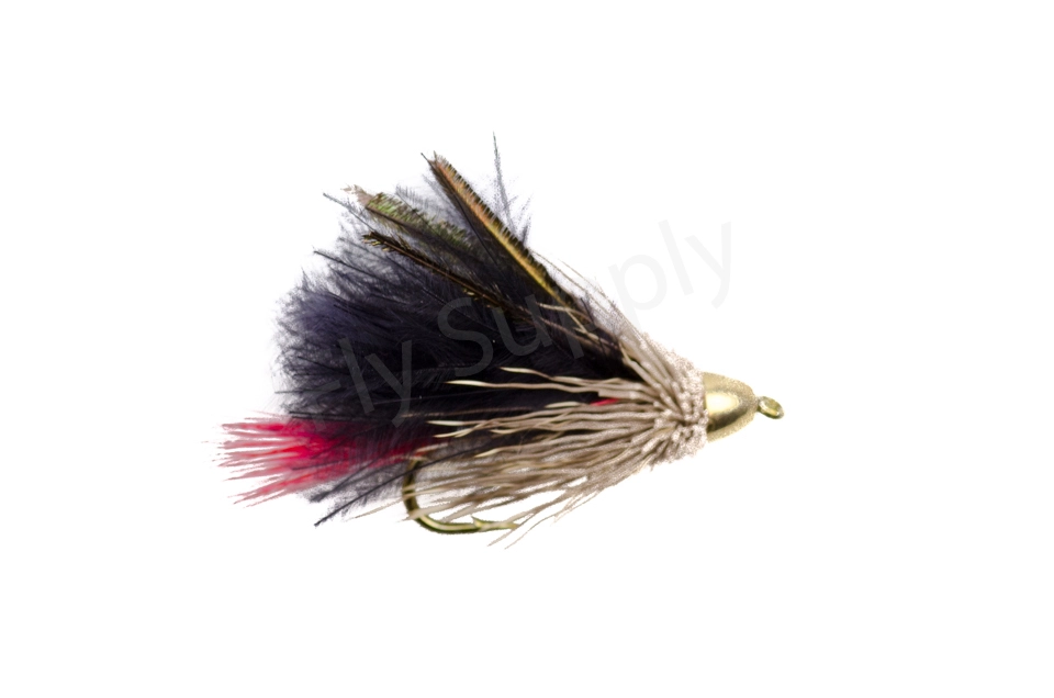Conehead Muddler Black #10 3 Conehead Muddler Black #10