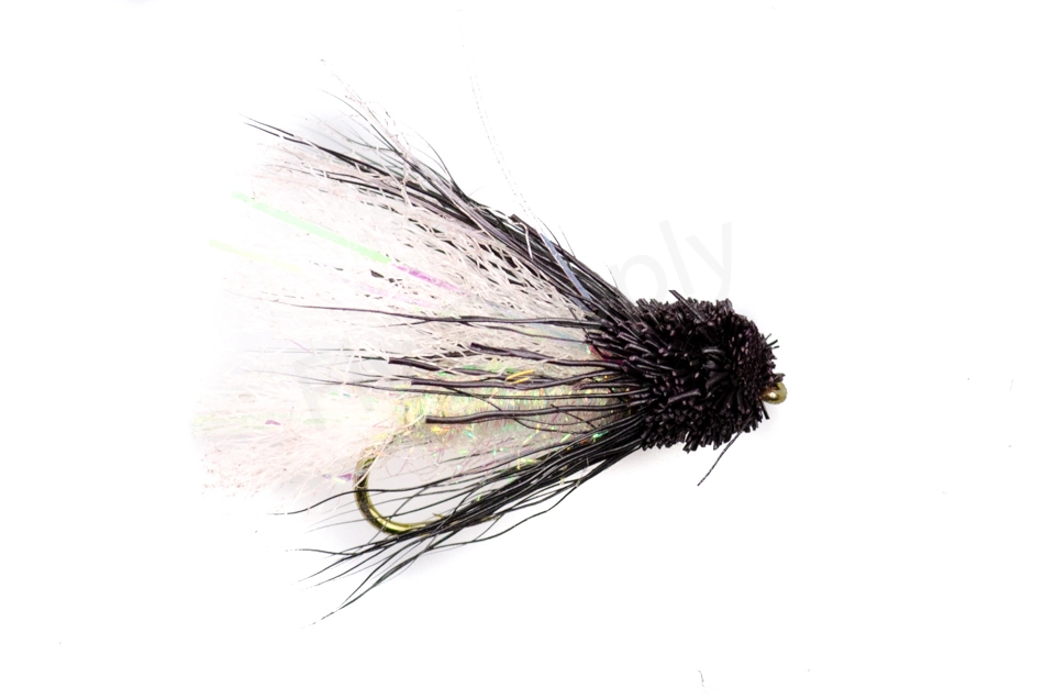 Flash Muddler Pearl Black #12 3 Flash Muddler Pearl Black #12
