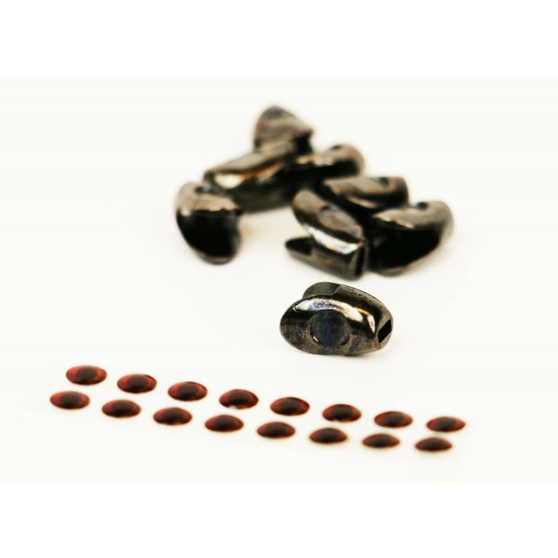 Fish Skull Baitfish Heads Dark Grey 4 Fish Skull Baitfish Heads Dark Grey - Afbeelding 2