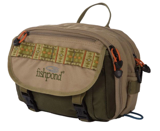 Fishpond Blue River Chest/Lumbar Pack Khaki/Sage Green 3 Fishpond Blue River Chest/Lumbar Pack Khaki/Sage Green