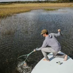 Fishpond Nomad Mid-Length Boat Net Salty Camo 7 Fishpond Nomad Mid-Length Boat Net Salty Camo -Rod Tubes Verkoopwinkel Fishpond Nomad Mid Length Boat Net Salty Camo NMLBN SC salty 1 net