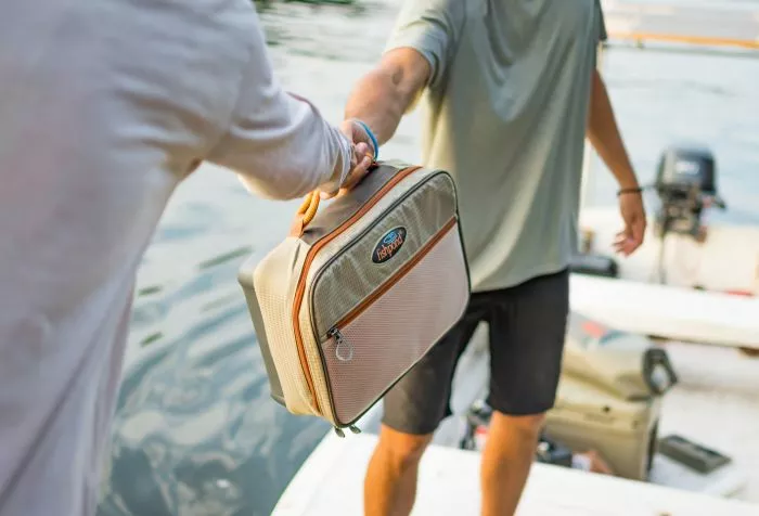 Fishpond Stowaway Reel Case Granite 6 Fishpond Stowaway Reel Case Granite - Afbeelding 4