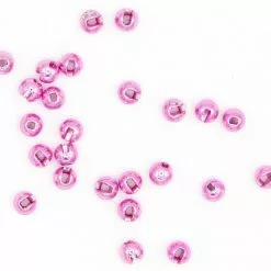 Fly Scene Tungsten Slotted Beads Metallic Hot Pink 25pc