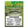 Frog Hair Bass & Pike Leader 7ft -Rod Tubes Verkoopwinkel Frog Hair Bass Leader