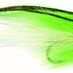 Fulling Mill Bucktail Deceiver Chartreuse/White #2