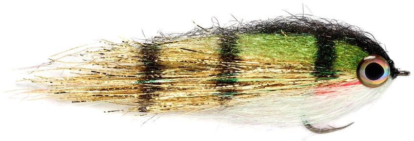 Fulling Mill Clydesdale Gold Perch #1/0 3 Fulling Mill Clydesdale Gold Perch #1/0