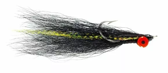 Fulling Mill Deep Water Clouser Black #2/0 3 Fulling Mill Deep Water Clouser Black #2/0