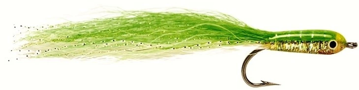 Fulling Mill Epoxy Baitfish Olive/White #2 3 Fulling Mill Epoxy Baitfish Olive/White #2