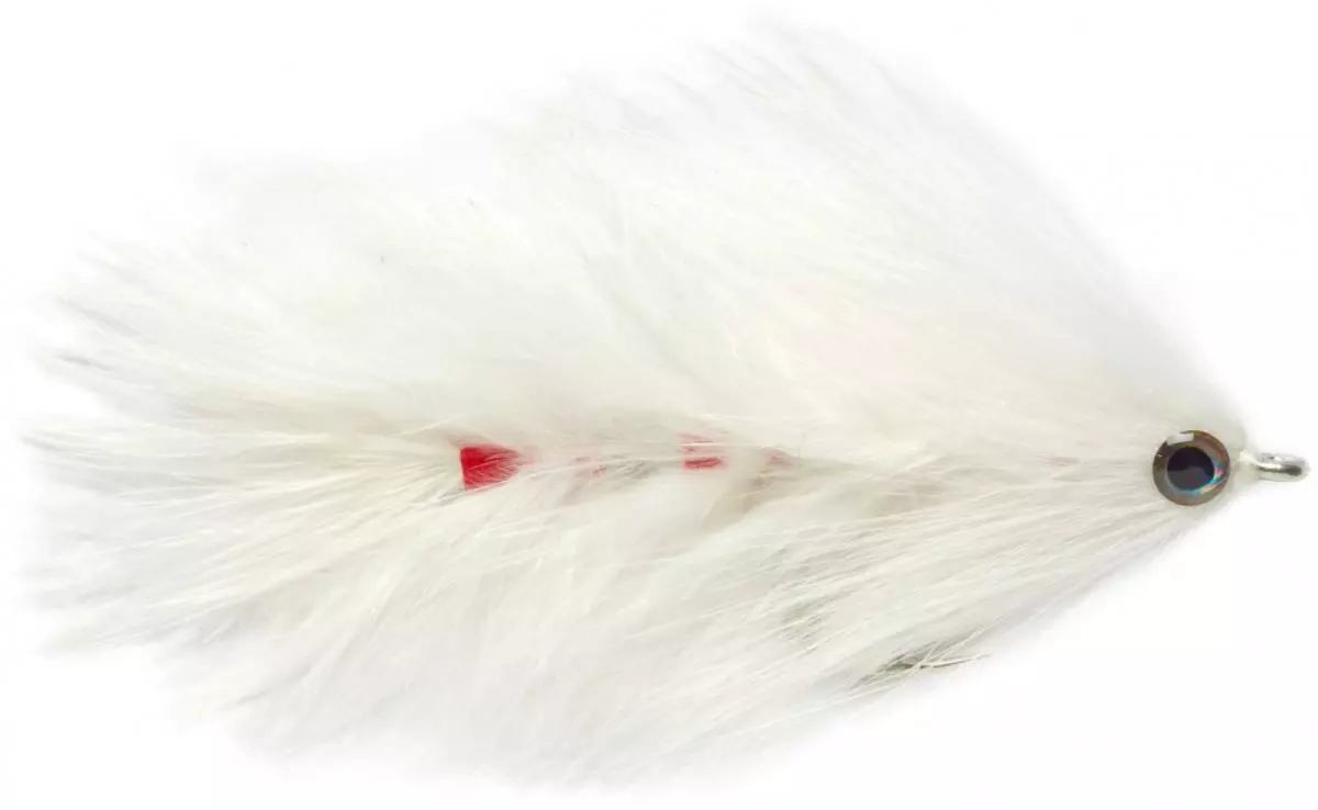 Fulling Mill Mara-Changer White #2/0 3 Fulling Mill Mara-Changer White #2/0