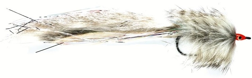 Fulling Mill Pike Bunny Grizzly #4/0 3 Fulling Mill Pike Bunny Grizzly #4/0