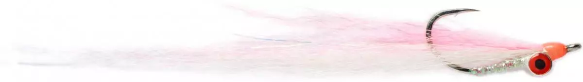 Fulling Mill Salty Clouser Pink #2 3 Fulling Mill Salty Clouser Pink #2