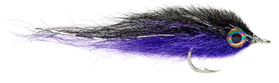Fulling Mill Salty Mullet Black & Purple #1/0 3 Fulling Mill Salty Mullet Black & Purple #1/0