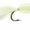 Fulling Mill Skipping Bug White/Red #2/0 -Rod Tubes Verkoopwinkel Fulling Mill Skipping Bug WhiteRed 20 261420 261420