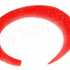 Glitter Wiggle Tails L 5pc -Rod Tubes Verkoopwinkel Glitter20Wiggle20Tails20L20Red
