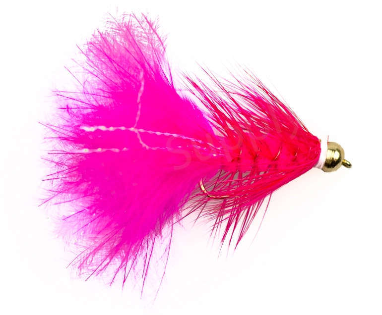 Goldbead Wooly Bugger Pink 2,5 Cm 3 Goldbead Wooly Bugger Pink 2,5 Cm